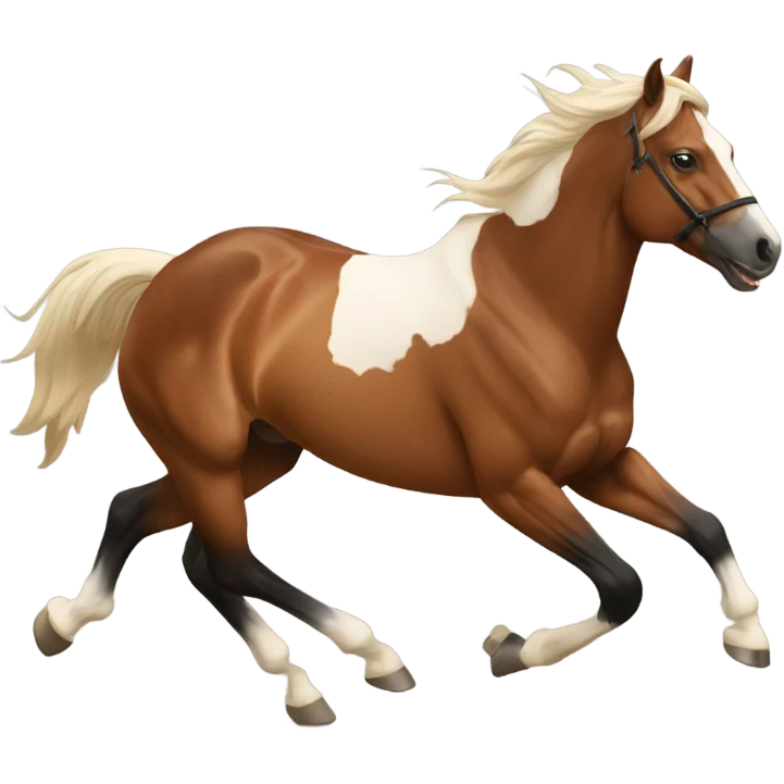 Horse galloping  emoji