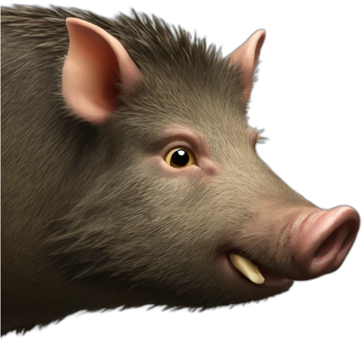 Wild boar emoji