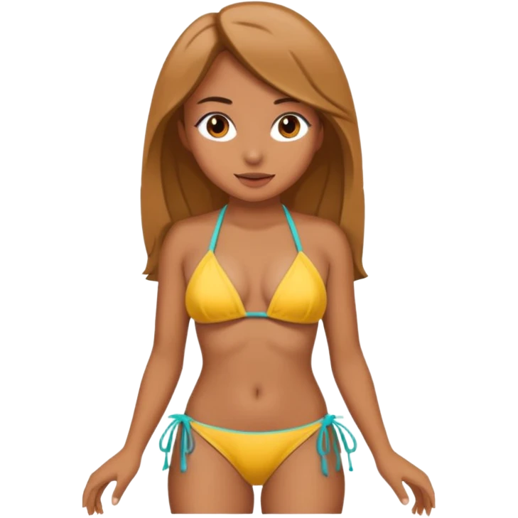 Big booty girl emoji