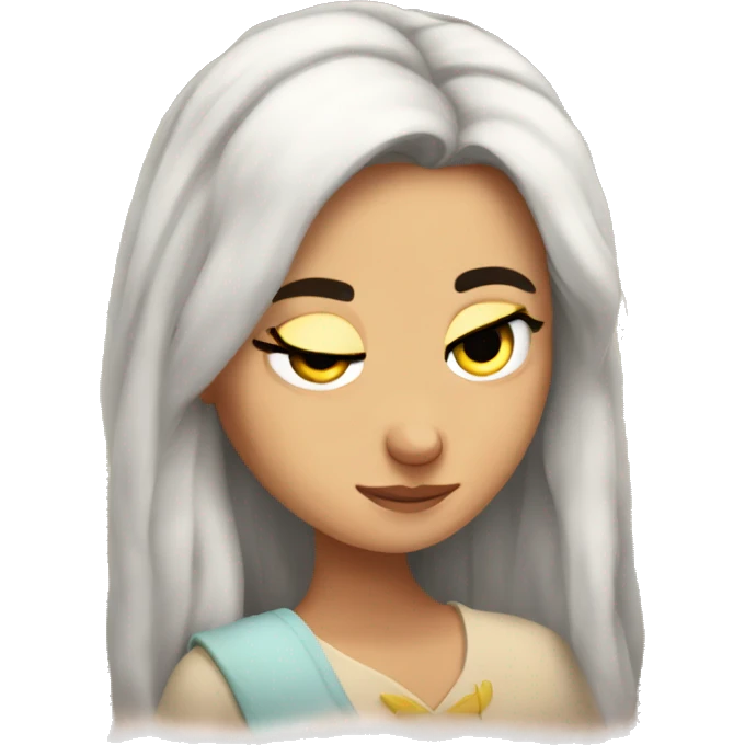 Sleepy noelle emoji