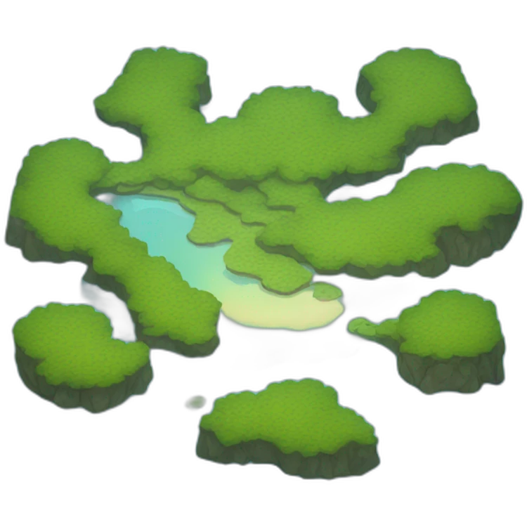 Eight lake emoji