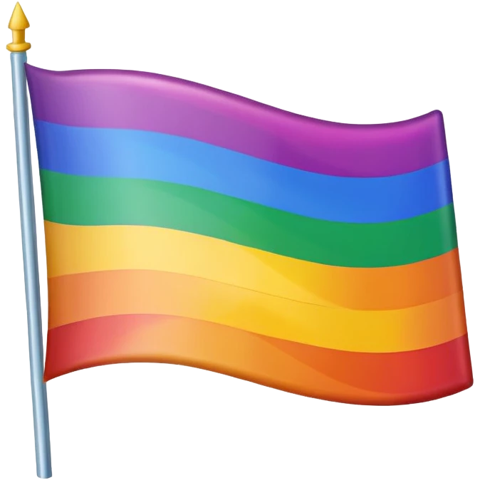 Gay flag emoji
