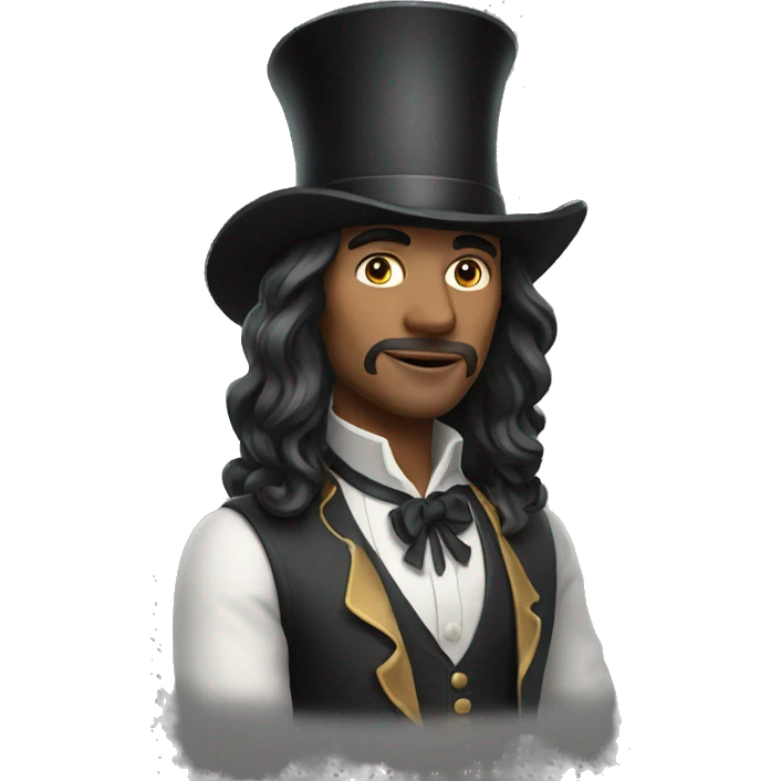 magician with long hair emoji