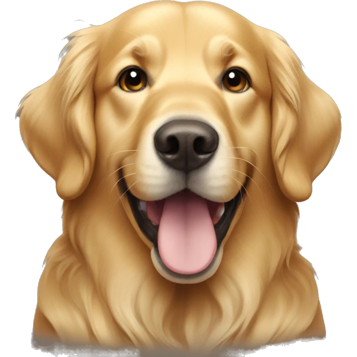 Golden retriever  emoji