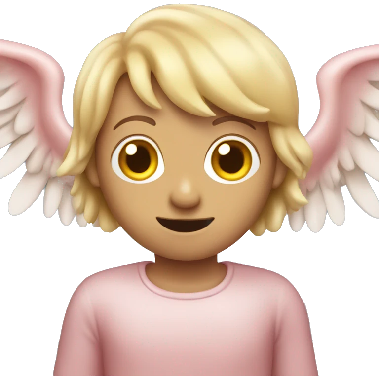 A ham with wings emoji