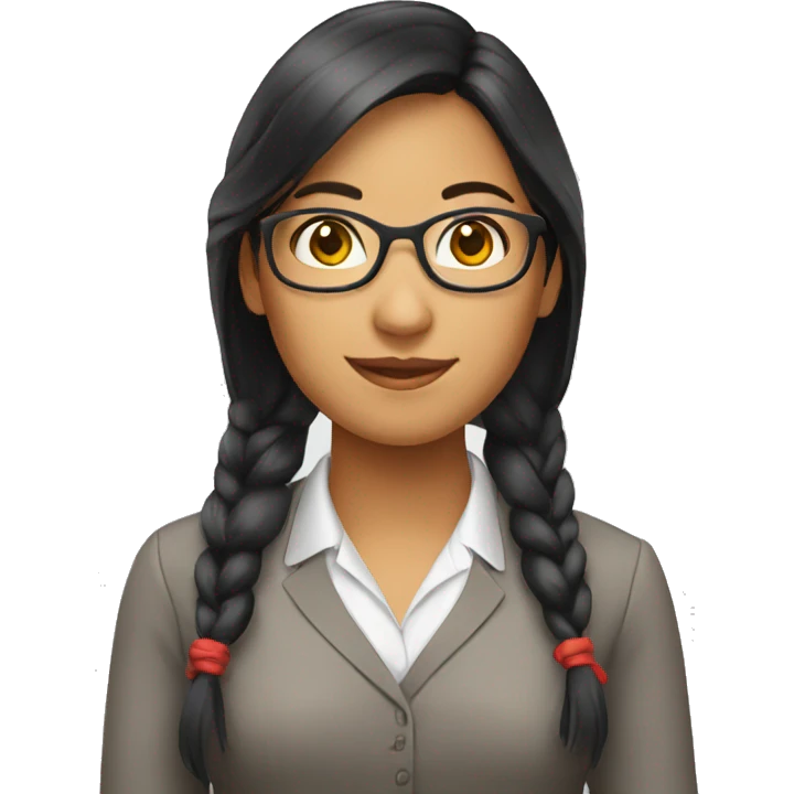 peruvian girl teacher emoji