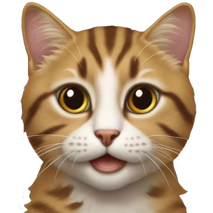 Кофе с корицей в лапах у кота  emoji