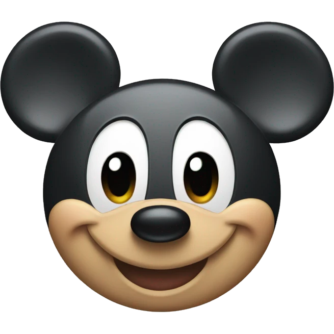 Mickey Mouse emoji