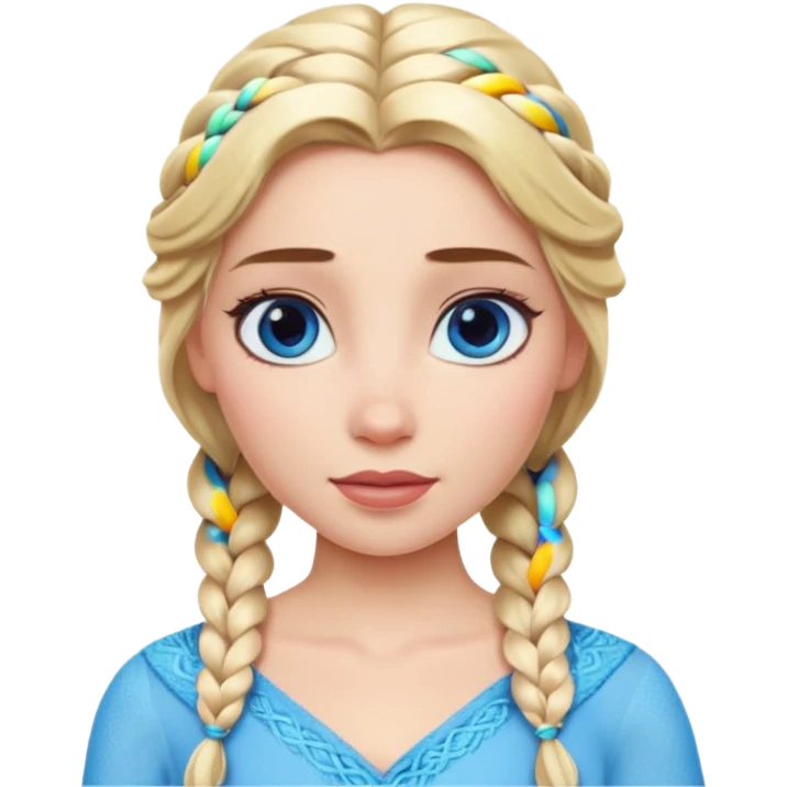 Disney Frozen эльза  emoji