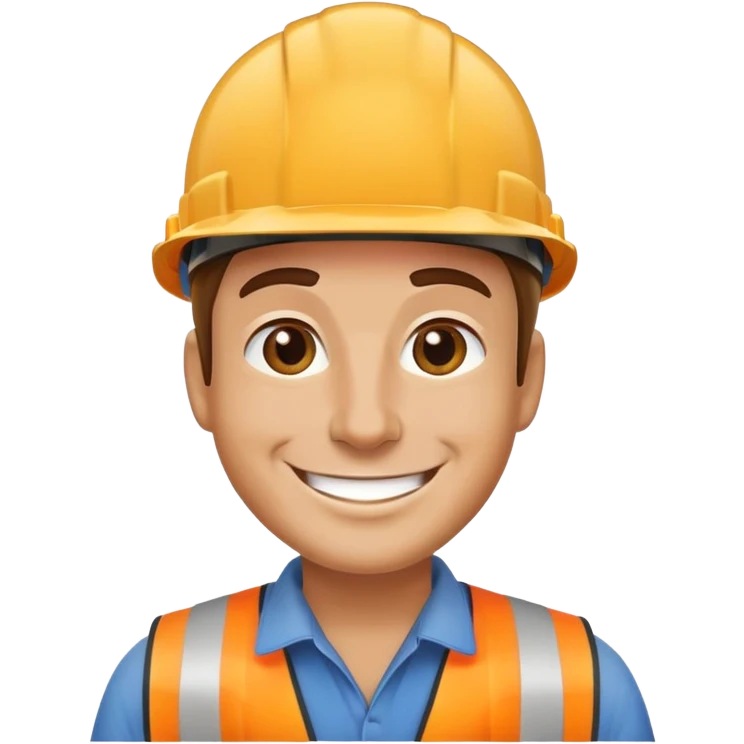 Construction owner happy emoji