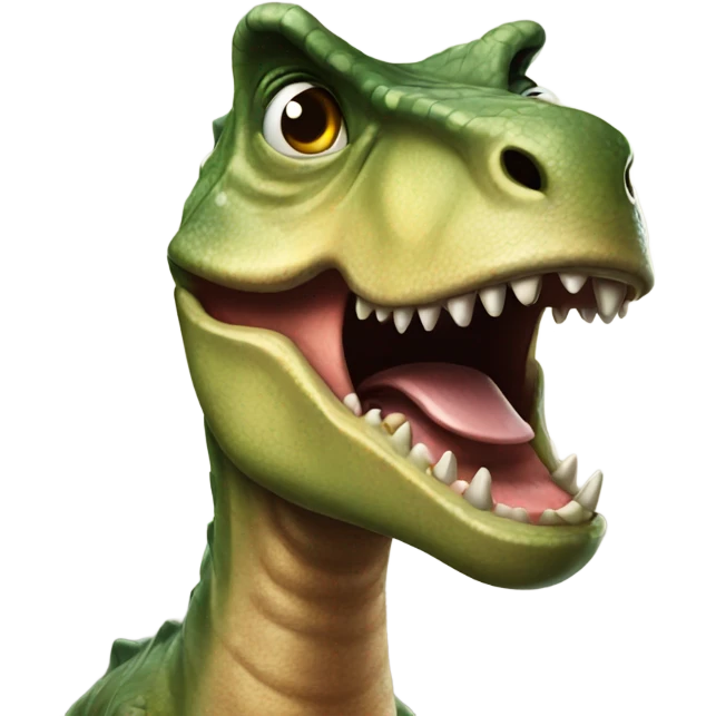 Dino flipping you off emoji