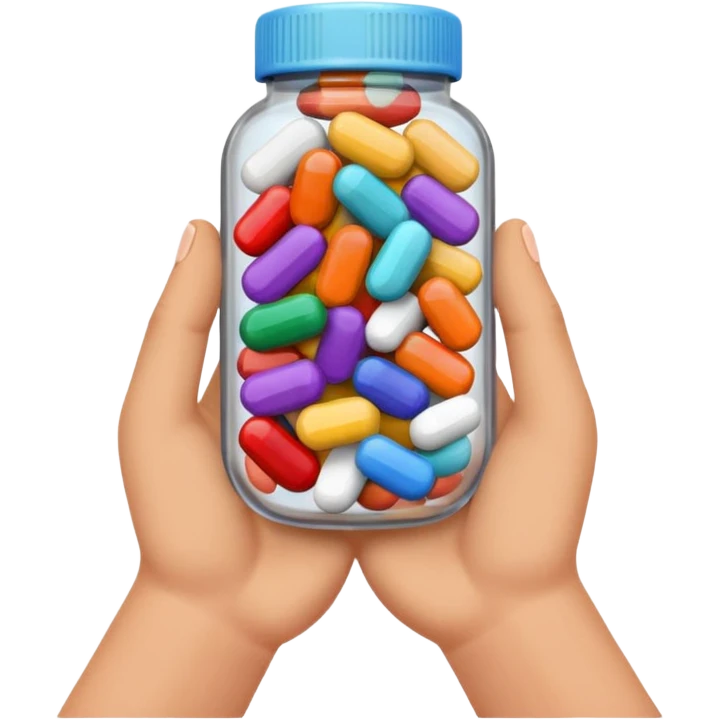 Handful of health emoji