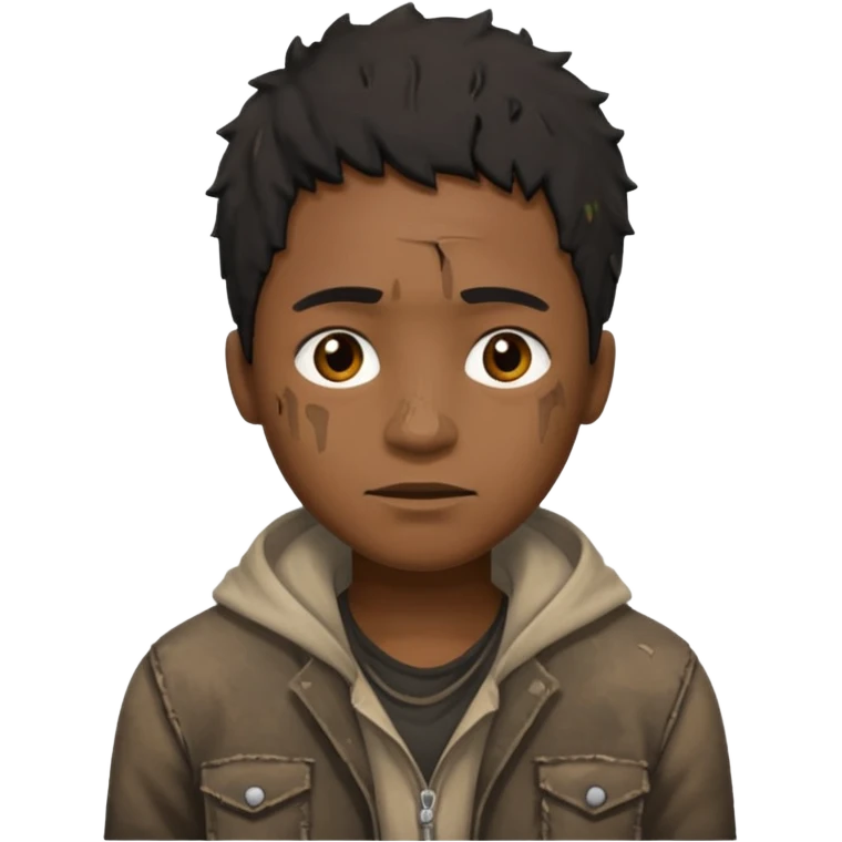 black person in slavery emoji