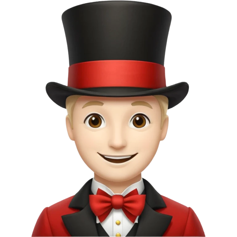 Ringmaster + hat emoji