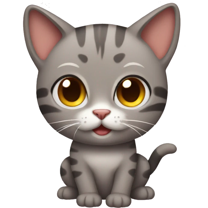 Cat looks so cute  emoji