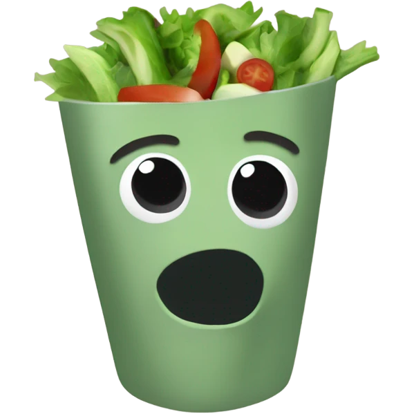 salad fingers feeling joy emoji