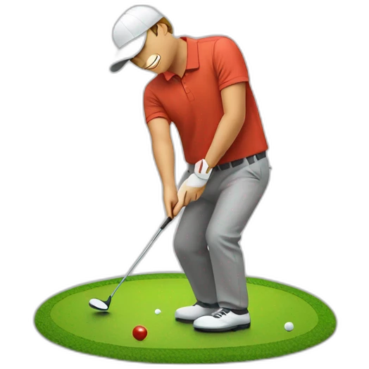 emoji of man playing golf emoji