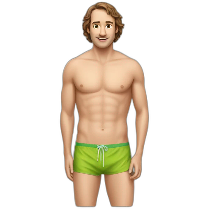 turmspringer in badehose emoji