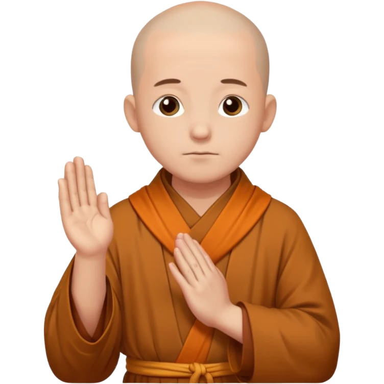 Monk priest prayer  emoji