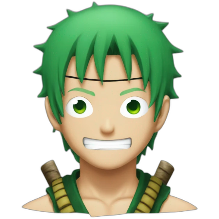 One piece zoro emoji
