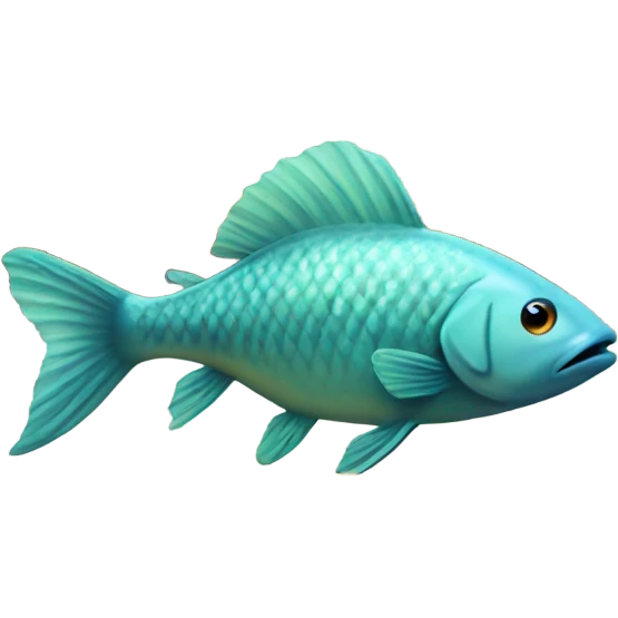 Fish on a shelf emoji