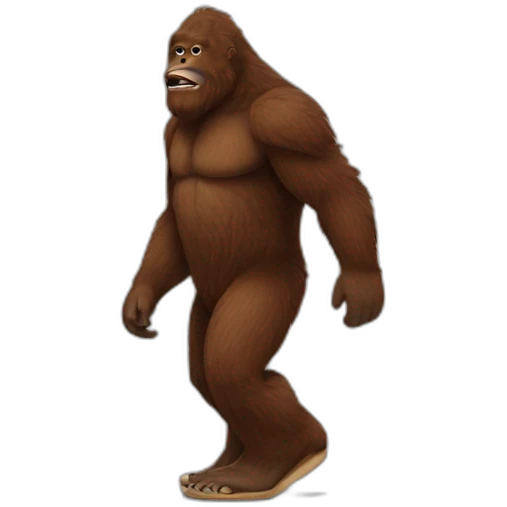 Big foot emoji
