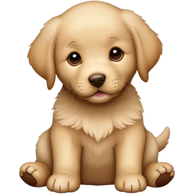 labrador retriever puppy emoji
