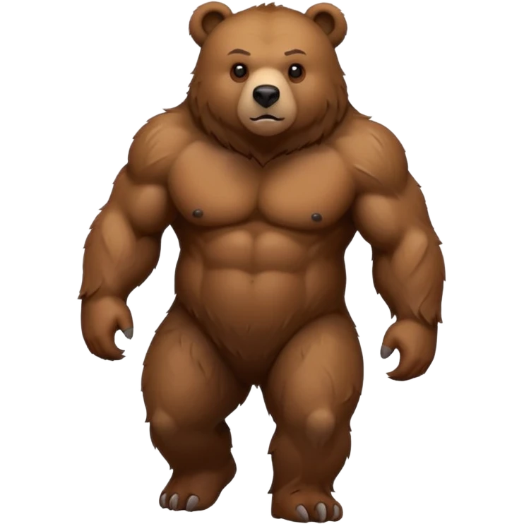 bear walking emoji
