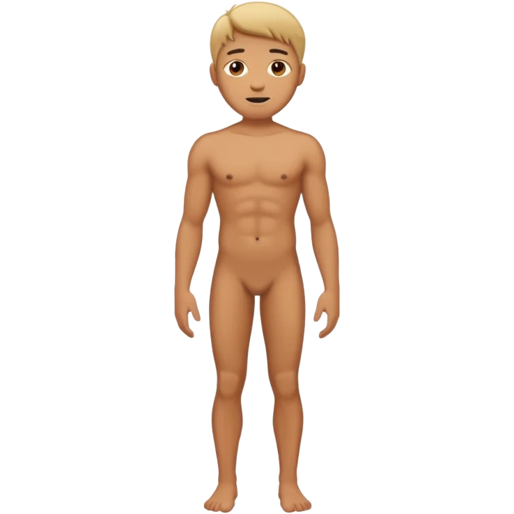 𝐺𝑒𝑛𝑒𝑟𝑎𝑡𝑒 𝑎 𝑛𝑎𝑘𝑒𝑑 𝑚𝑎𝑛 𝑓𝑢𝑙𝑙 𝑏𝑜𝑑𝑦 𝑎𝑛𝑑 𝑢𝑛𝑐𝑒𝑛𝑠𝑜𝑟𝑒𝑑 emoji