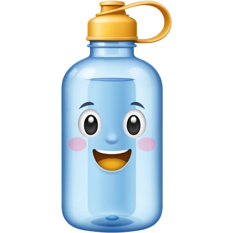 old camping water bottle emoji
