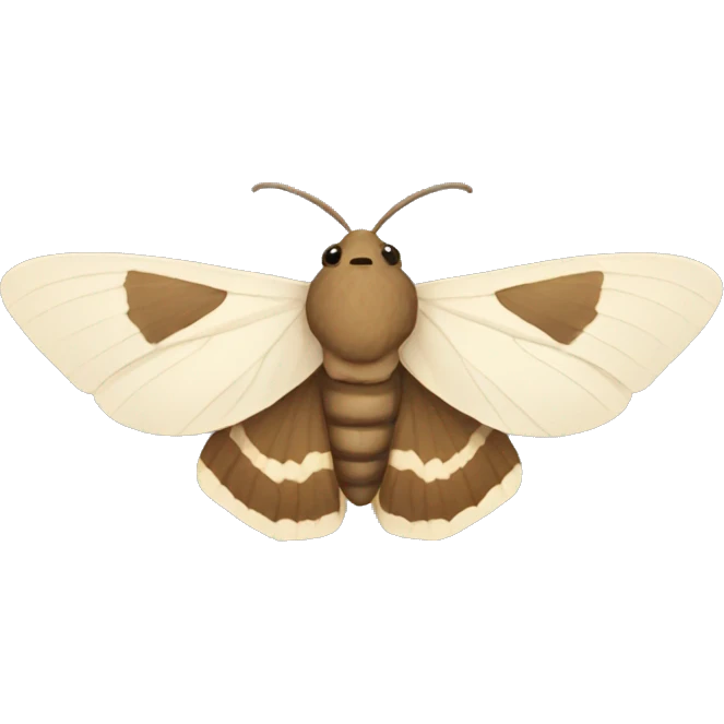 Moth emoji
