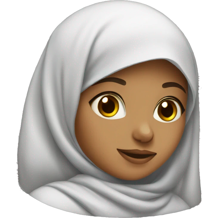 A muslim girl emoji