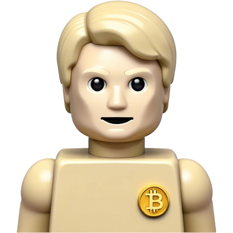 hackeur lego homme bitcoin emoji