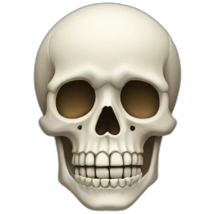 skeleton  emoji