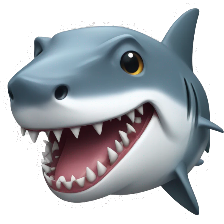 shark with dog head emoji