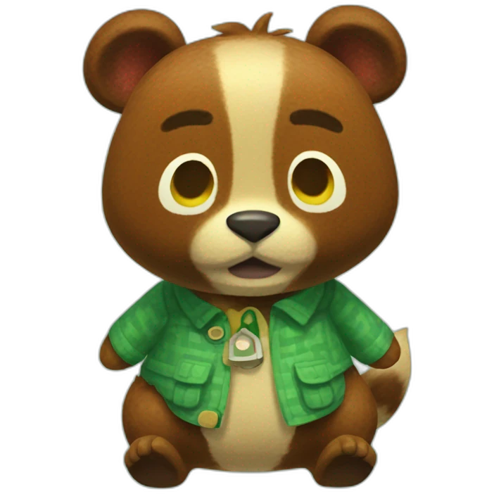 tom nook animal crossing emoji