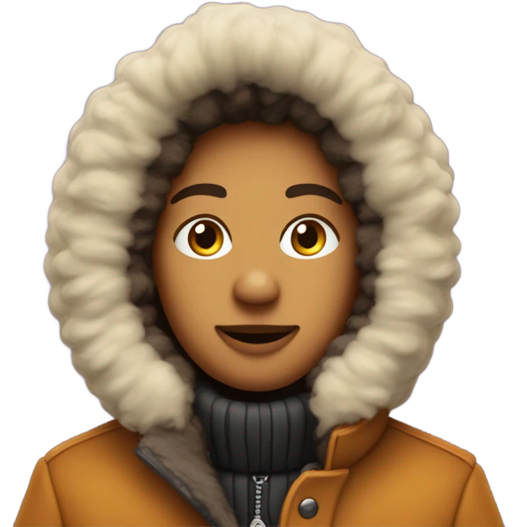 Coat cold emoji