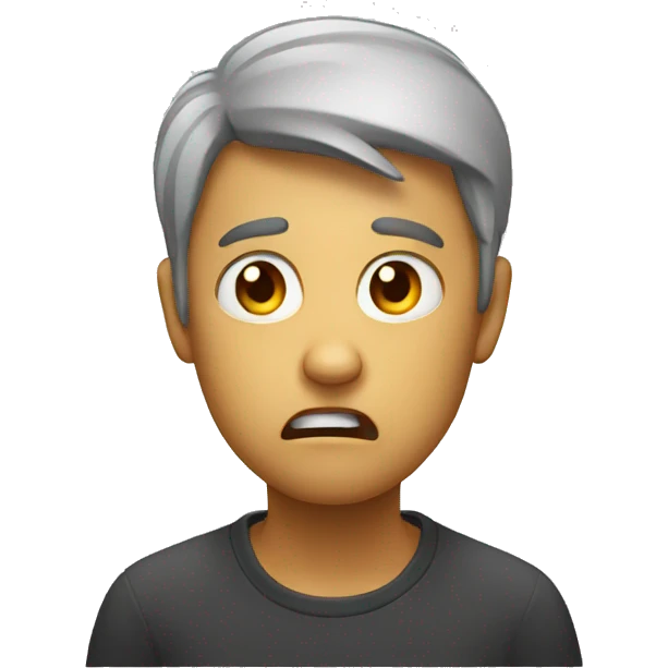 scared emoji