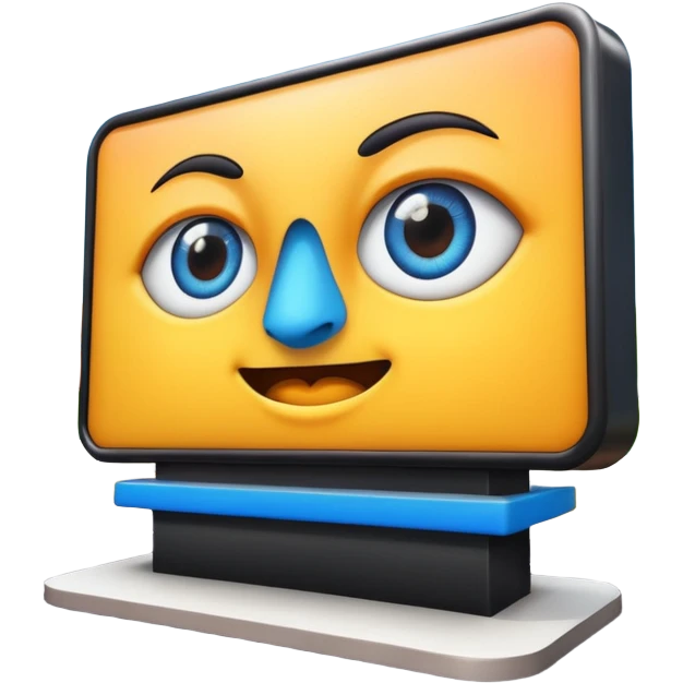 billboard ads emoji