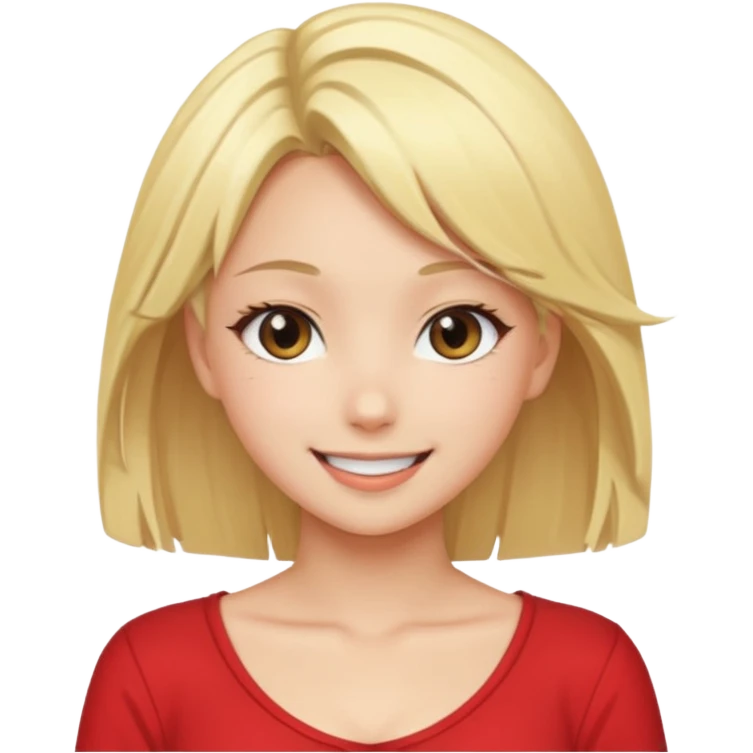 ANIME BLODE GIRL SEXY HOT emoji