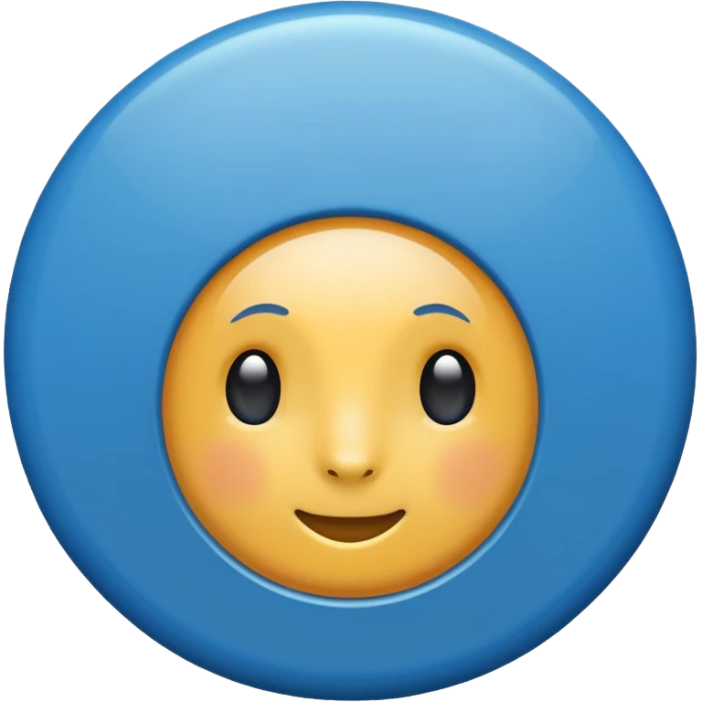 Blue tick emoji