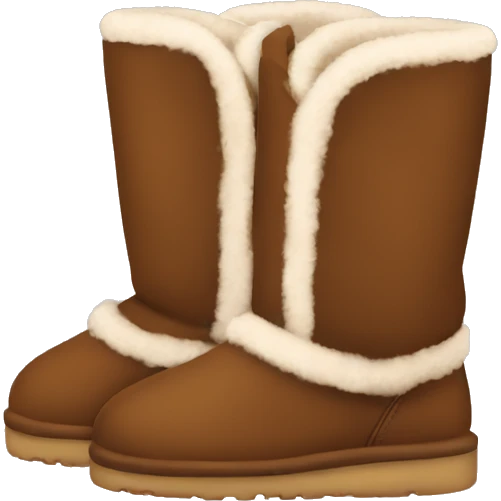 Brown Uggs  emoji