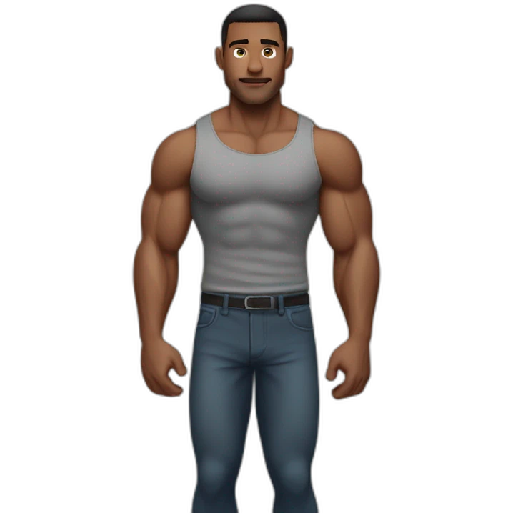 muscular man emoji