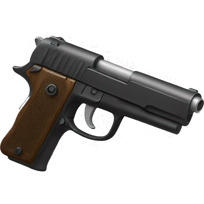 .50 caliber pistol emoji
