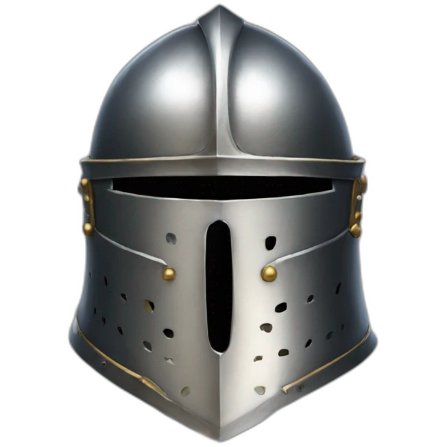 Knight helmet emoji