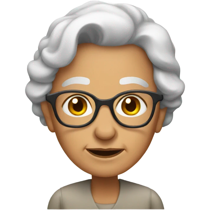 Old lady emoji