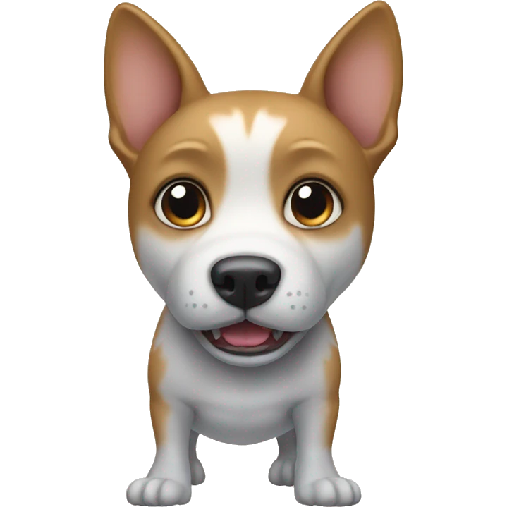 Full body shark-dog on four legs emoji