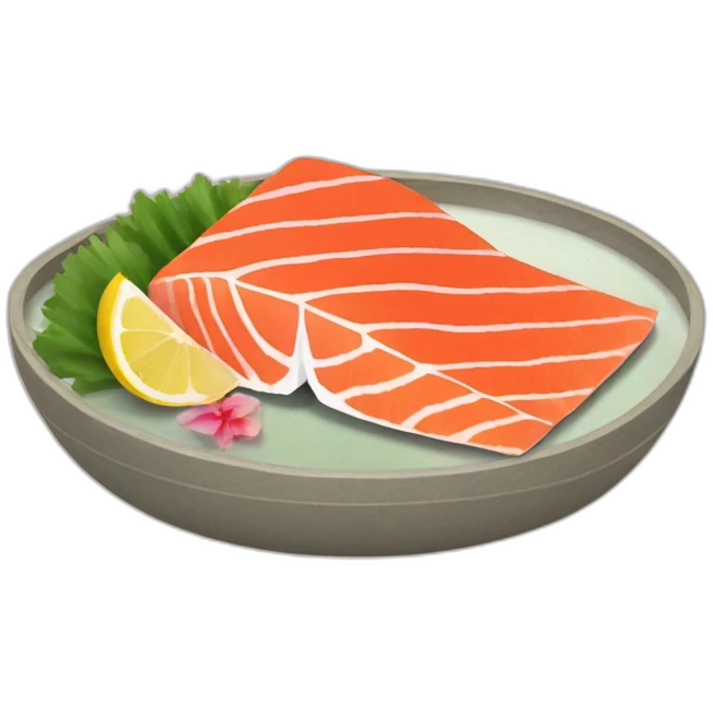 salmon sashimi emoji
