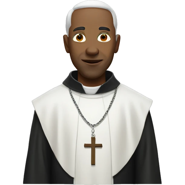 White priest  emoji