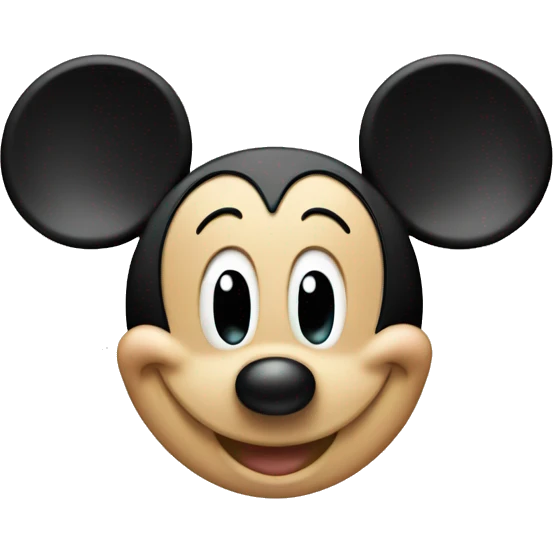 Happy Mickey Mouse  emoji